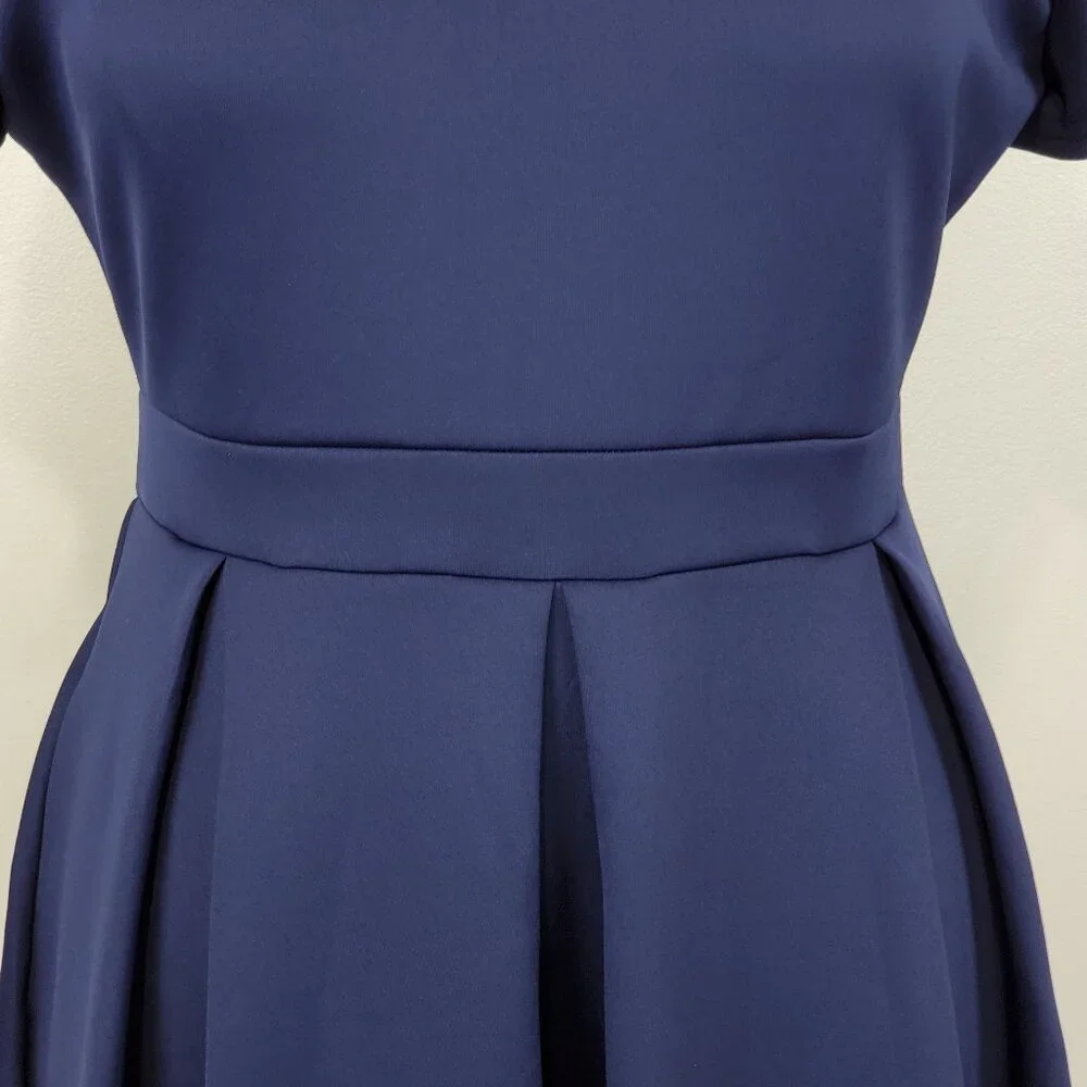 Lalagen Special Occasion Off-Shoulder 1950's Style Pleated Dress NEW NWT Size XL - Picture 4 of 13